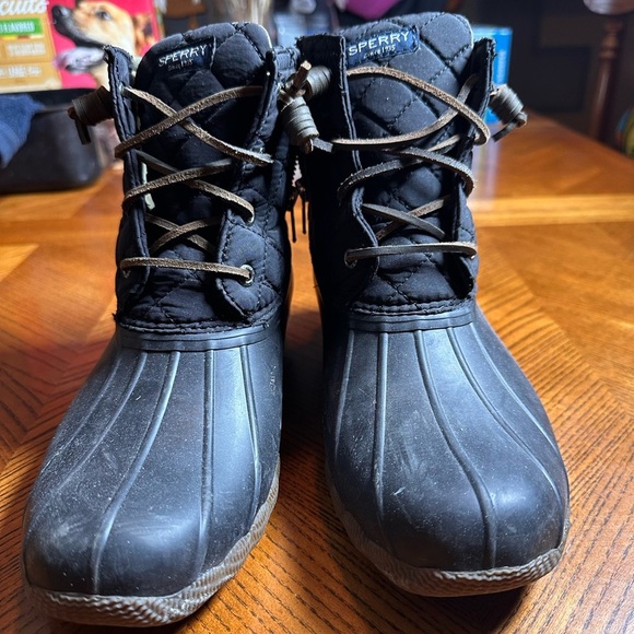 Saltwater Quilted Duck boots 8.5 - Picture 7 of 8